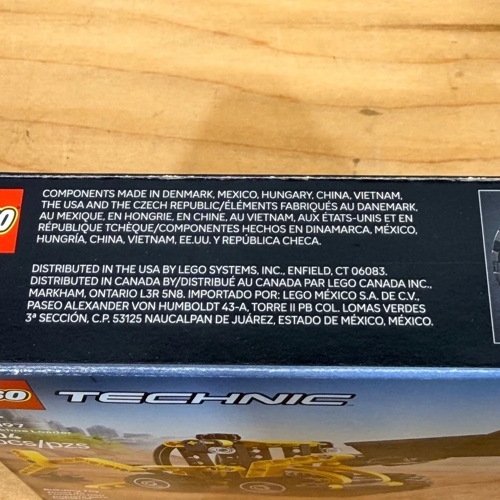 Lego loader results black